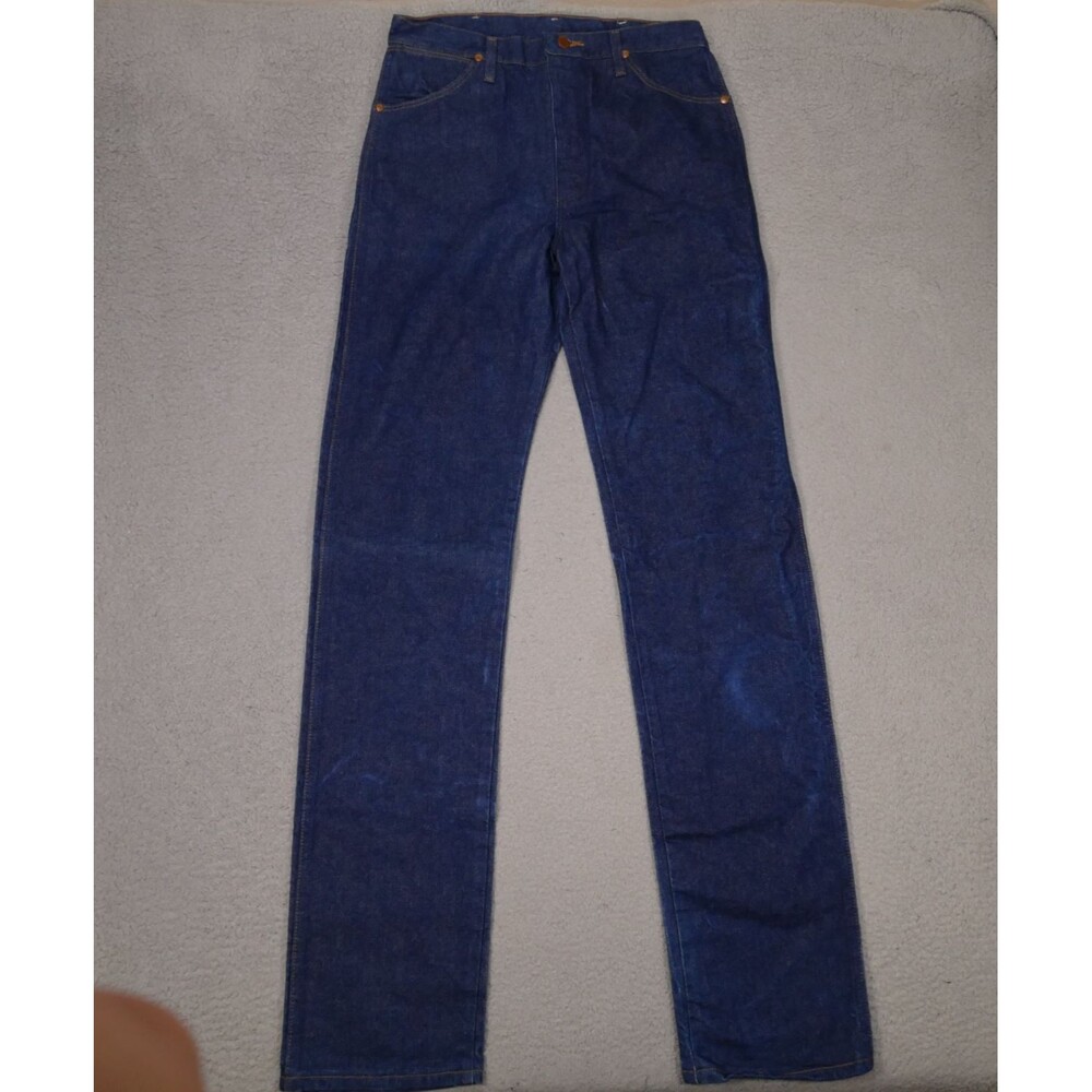 Wrangler 13MWZ Cowboy Cut Original Fit Men's Jeans 32x38 Dark wash